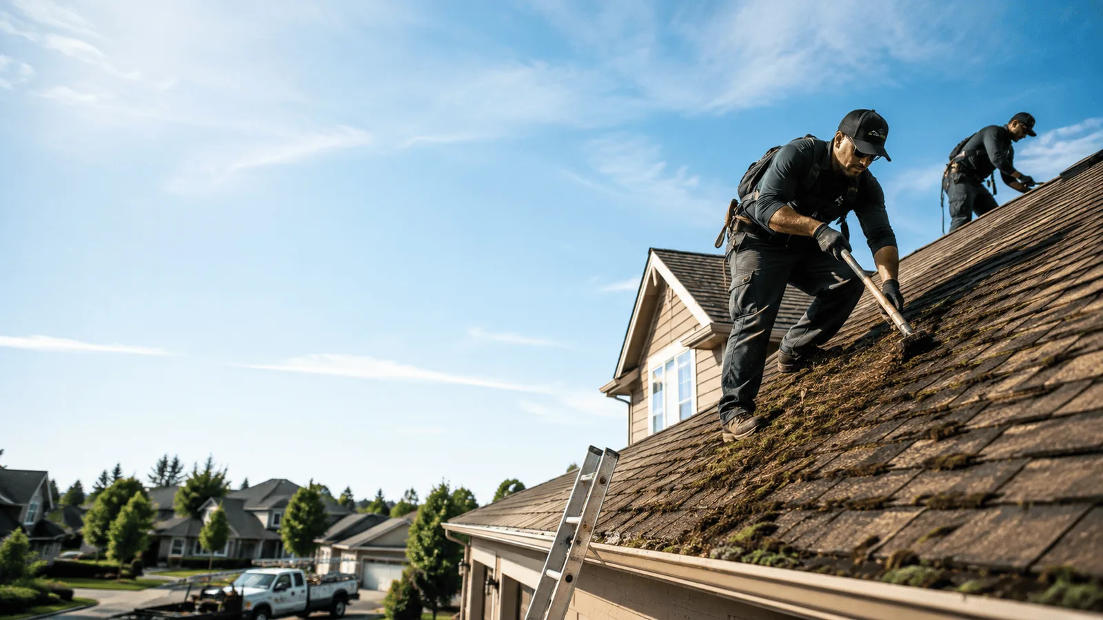 Roof Moss Removal in Manor, PA near me